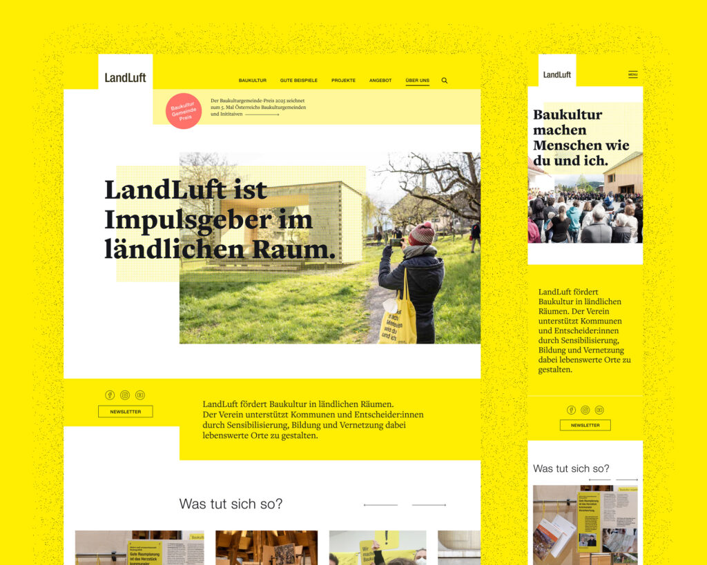 Landluft Website